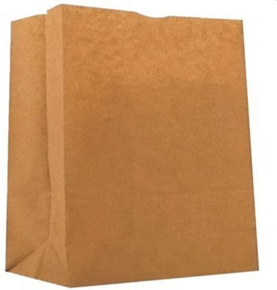 Rosenbloom - 16.5" x 14" x 8.5" Short Brown Paper Bag, 500/cs - 420HD