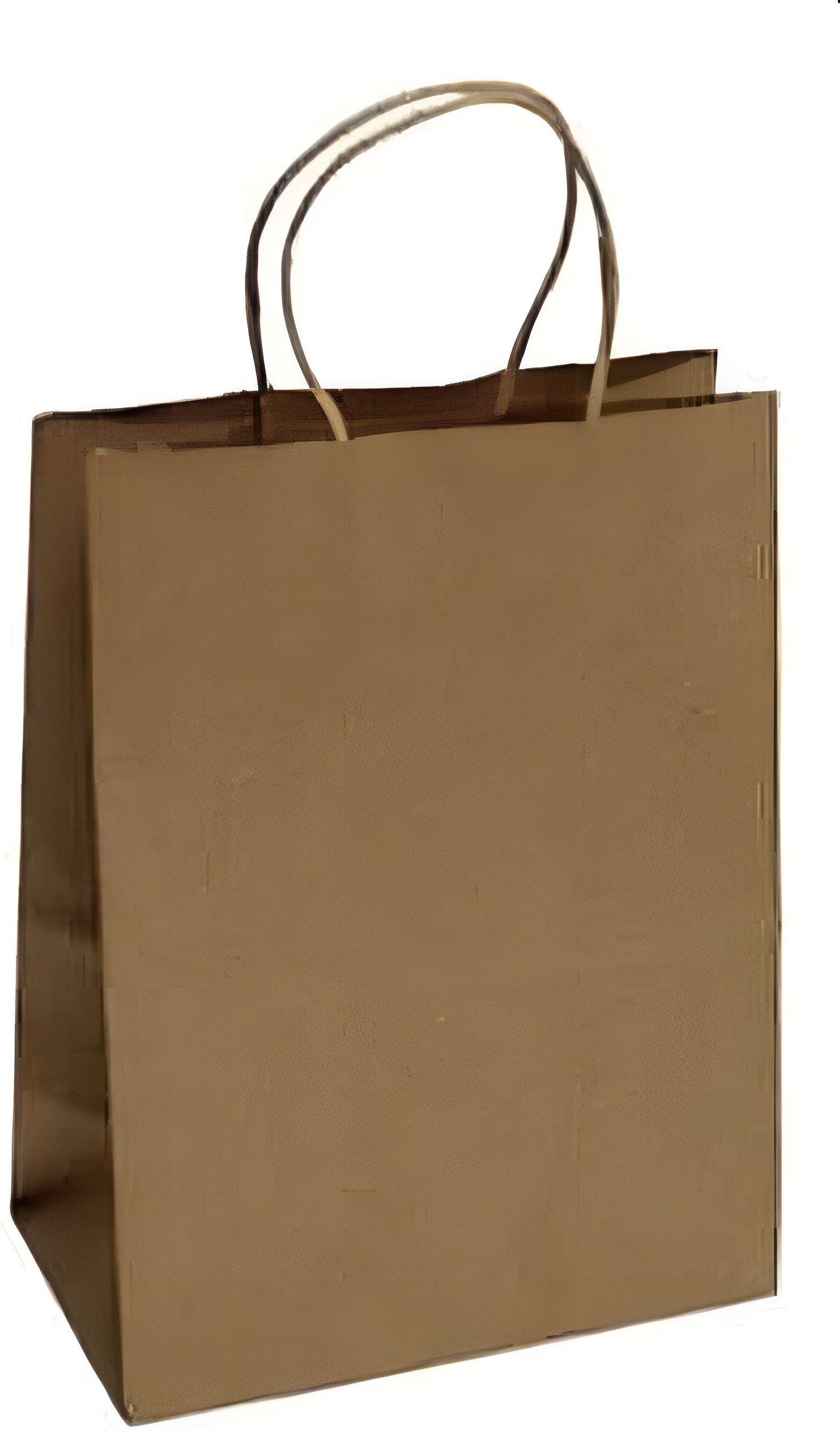 Atlas Paper Bag - 1/8 Brown Rope Handle Paper Bags, 250/Cs - 4600011