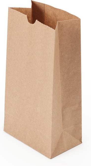 Atlas Paper Bag - 20 lb HD Brown Paper Bags, 500/Bn - 4510021