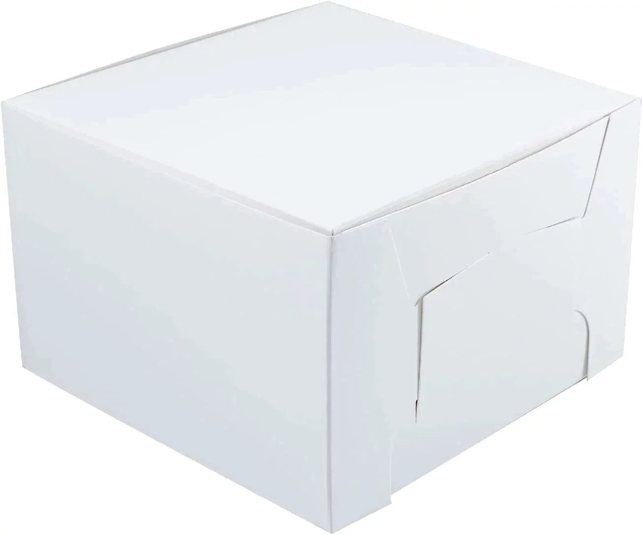 EB Box - 5.75" x 3.75" x 1.75" White Cake Boxes, 250/Bn - 100106