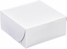 EB Box - 5.5" x 5.5" x 2.5" White Cake Boxes, 250/Bn - 19