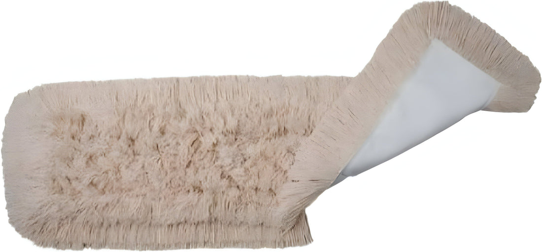 Vileda Professional - 18" White Cotton Hi-Stat Dust Mop Refill, 10/Cs - 134532