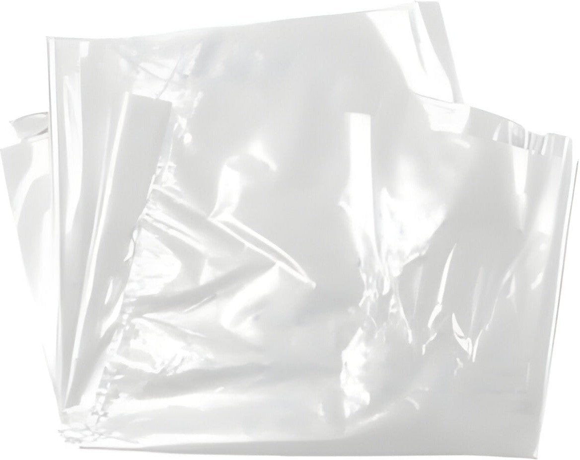 Olympic Plastics - 26" x 36" Clear Regular Strength Garbage Bag, 250/Cs - 020660