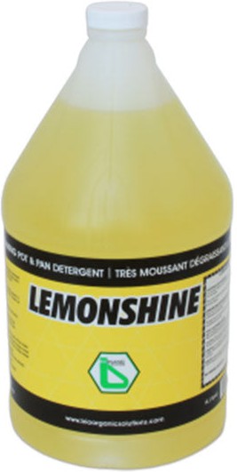 Lemonshine - 4 Liters Lemon Dish Detergent, 4Jg/Cs - 220046