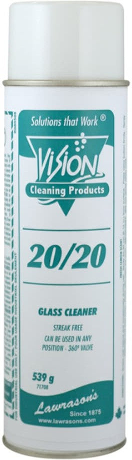 Vision - 20/20, 20 Oz Aerosol Glass Cleaner - 71708