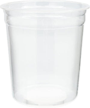 E. Hofmann Plastics - 32 Oz PP XL Clear Deli Containers,500/Cs - HT32XL