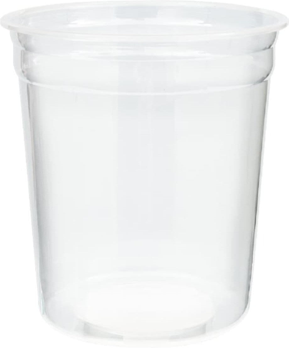 E. Hofmann Plastics - 32 Oz PP XL Clear Deli Containers,500/Cs - HT32XL