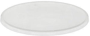 Pactiv Evergreen - 10" Flat Lid Clear with Center Snap, 200/Cs - 10FL200