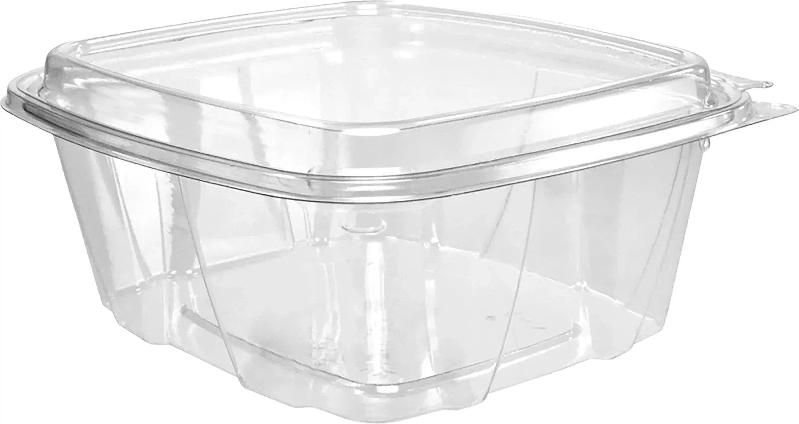 Dart Container - 32 Oz PET Plastic Tamper-Evident/Resistant Container with Clear Dome Lid - CH32DED