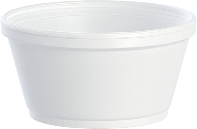 Dart Container - 8 Oz Squat Foam Containers, 1000/Cs - 8SJ20