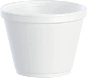 Dart Container - 12 Oz White EPS Foam Food Container, 500/Cs - 12SJ20