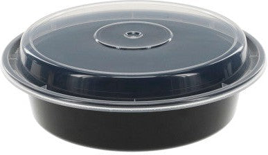Pactiv Evergreen - VERSAtainer 24 Oz Round PP Container and Lid, 150/Cs - NC723B
