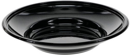 Pactiv Evergreen - 80 Oz Black Round Caterbowl, 25 Count - 92220K