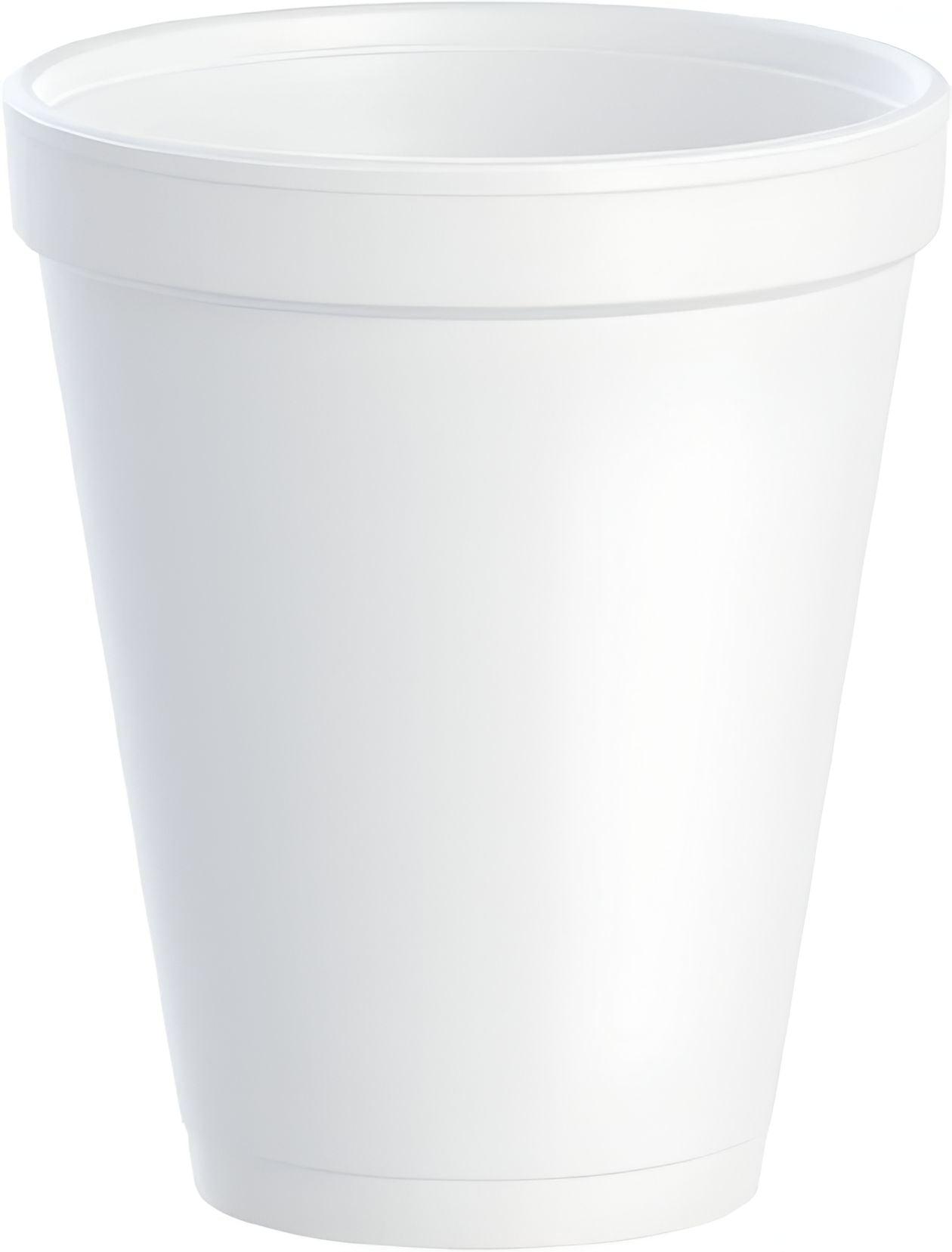Dart Container - 14 Oz White EPS Squat Foam J Cups, 1000/Cs - 14J16
