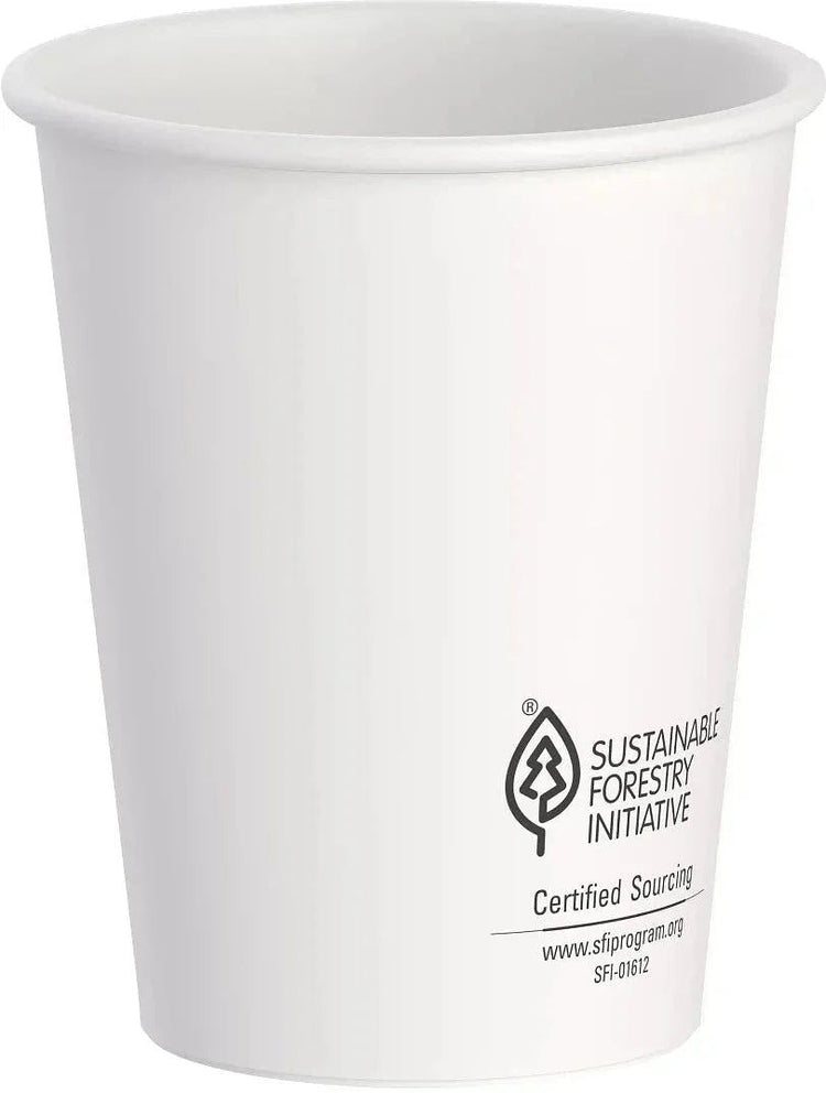 Dart Container - 16 Oz Thermo Guard Insulated Paper White Double Walled Hot Cup, 600/Cs - DWTG16W