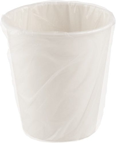 YesEco - 10 Oz Individually Wrapped Paper White Hot or Cold Cup, 1000/Cs - HOT10W-J10-WR