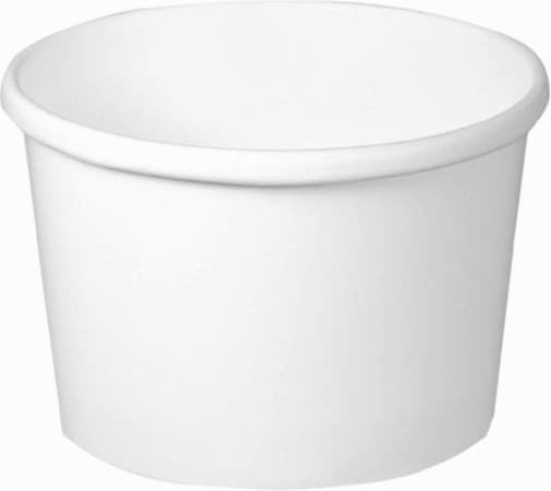Dart Container - 8 Oz Flexstyle DSP White Paper Container, 500/cs - H4085-2050