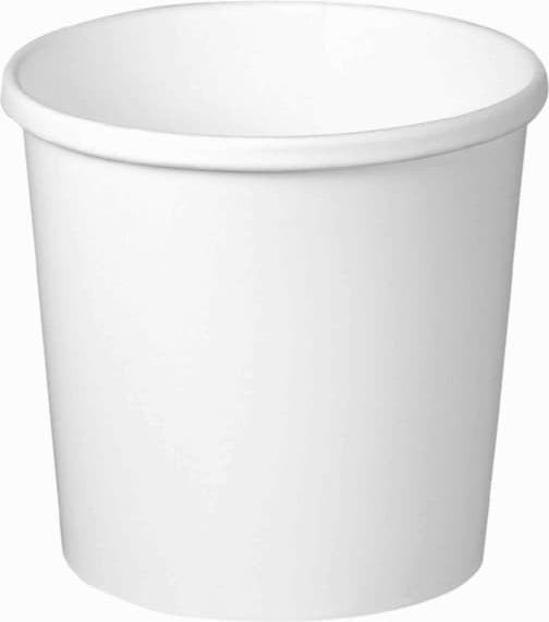Dart Container - 12 Oz White Flexstyle DSP Paper Container, 500/cs - H4125-2050