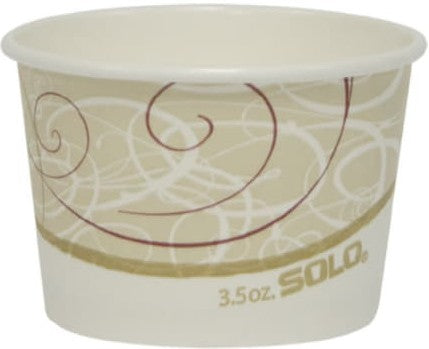 Dart Container - 3.5 Oz Solo VS DSP Symphony Design Paper Container, 2400/cs - VS635N-J8000