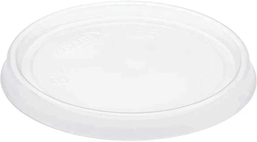 Dart Container - Plastic Non-Vented Clear Lids for 6 Oz Foam Cups and Containers,1000C/s - 6CLR