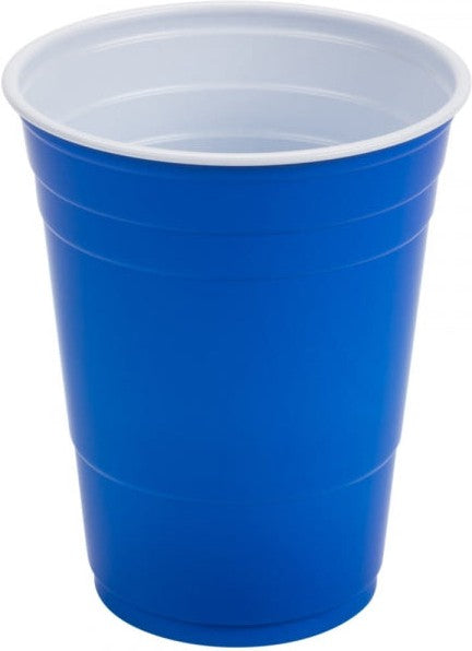 Dart Container - Solo 16 Oz Party Plastic Blue Cups, 1000/Cs - P16BRL-00001