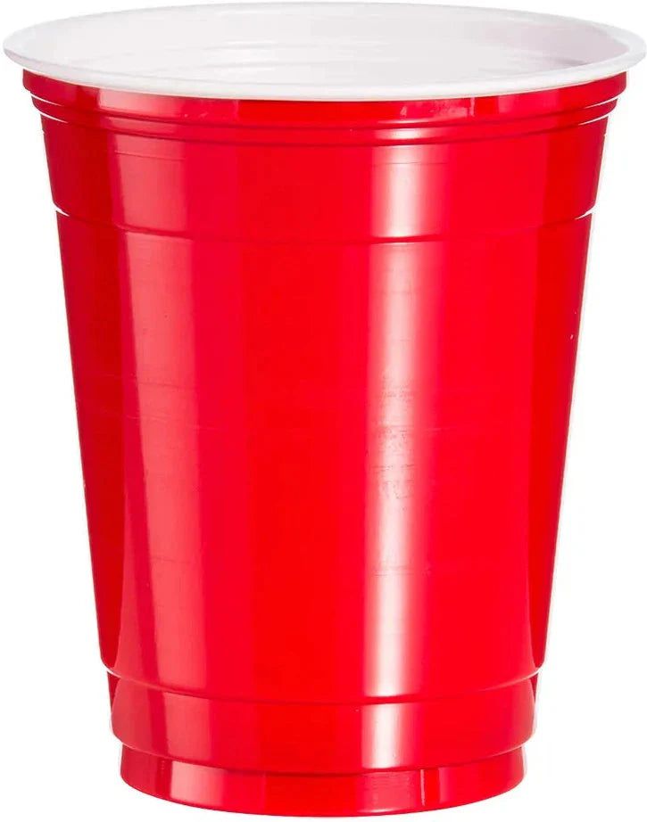Dart Container - 14 Oz Solo Red Party Plastic Cups, 1000/cs - PS12R