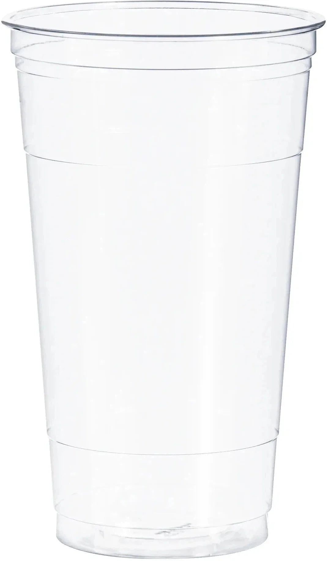 Dart Container - 32 Oz Clear Straight Wall Plastic Cups PET, 300/Cs - TC32