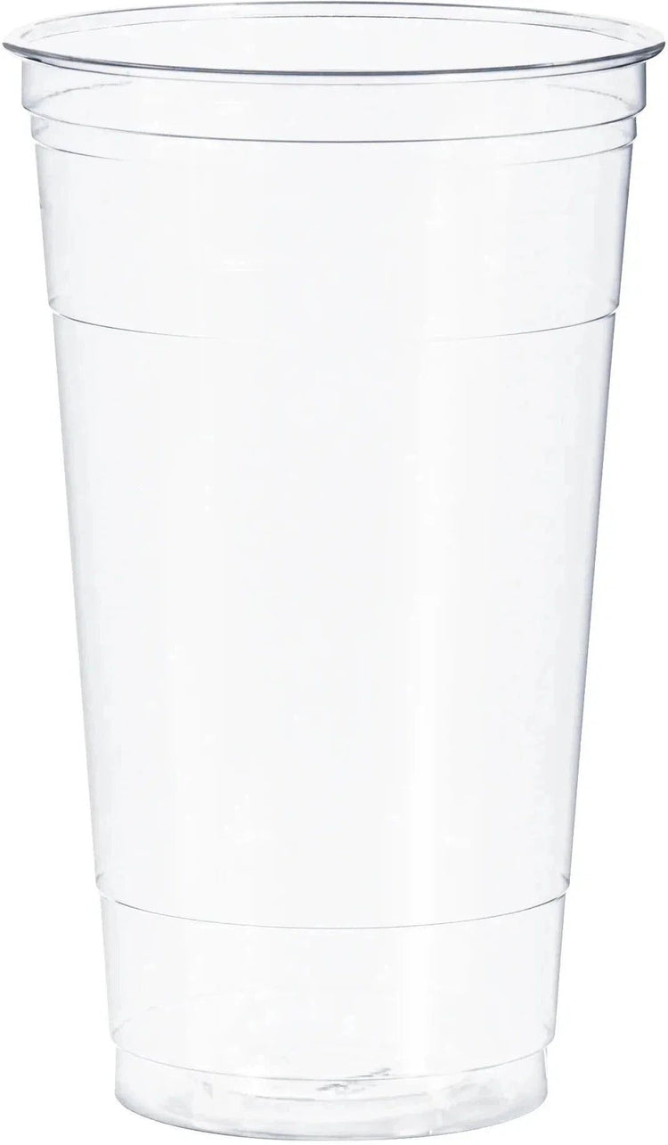 Dart Container - 32 Oz Clear Straight Wall Plastic Cups PET, 300/Cs - TC32