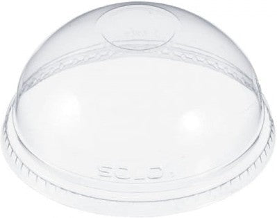 Dart Container - 16 oz - 24 Oz Clear Dome Lid No Hole fits Plastic Cups, 1000/Cs - DNR626