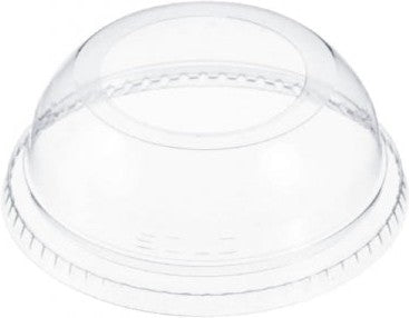 Dart Container - 16 oz - 24 oz Clear Dome Lid 1.9" Hole fits Plastic Cups, 1000/Cs - DLW662