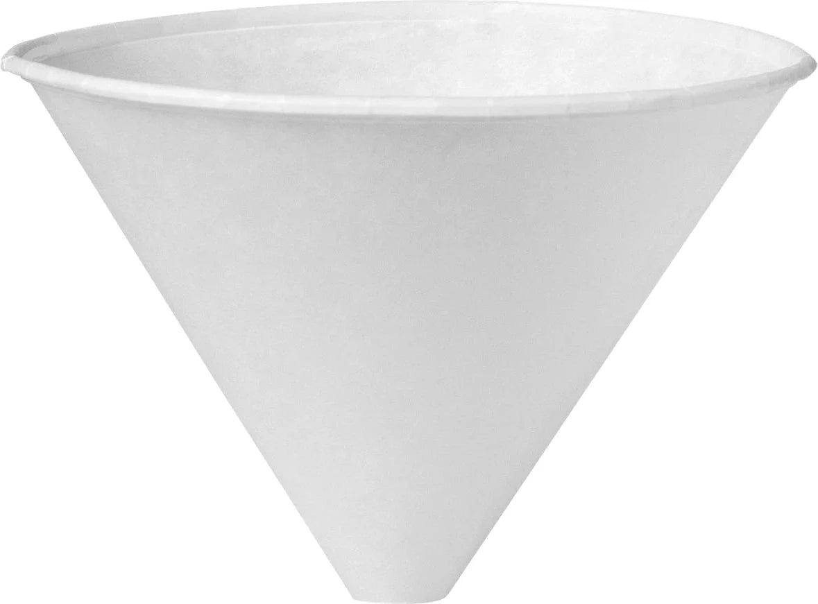 Dart Container - 6 Oz White Medical Funnel Plastic Portion Cups, 2500/cs - 6SRX-2050