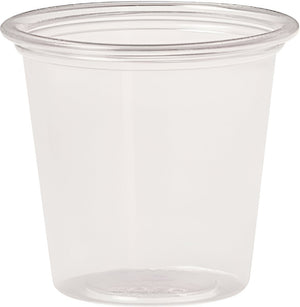 Dart Container - 1.5 Oz Solo Ultra Clear Souffles Plastic Cups, 250/Cs - T125-0090