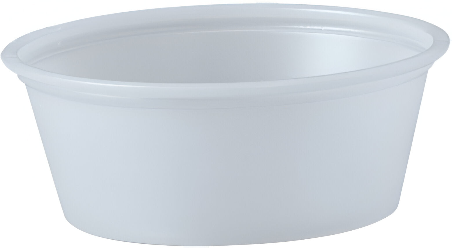 Dart Container - 1.5 Oz Solo Souffles Translucent Plastic Portion Cups, 250/Cs - P150N