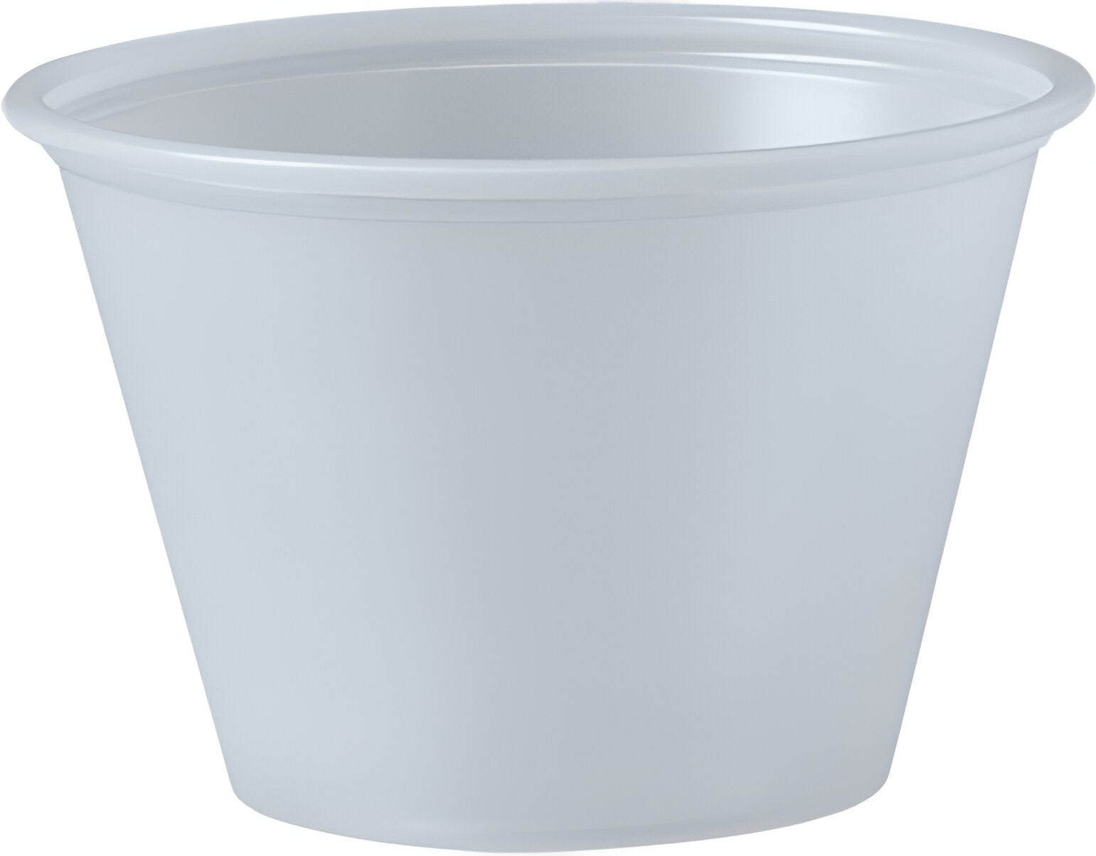 Dart Container - 2.5 Oz Solo Souffles Translucent Plastic Portion Cups, 250/Cs - P250N
