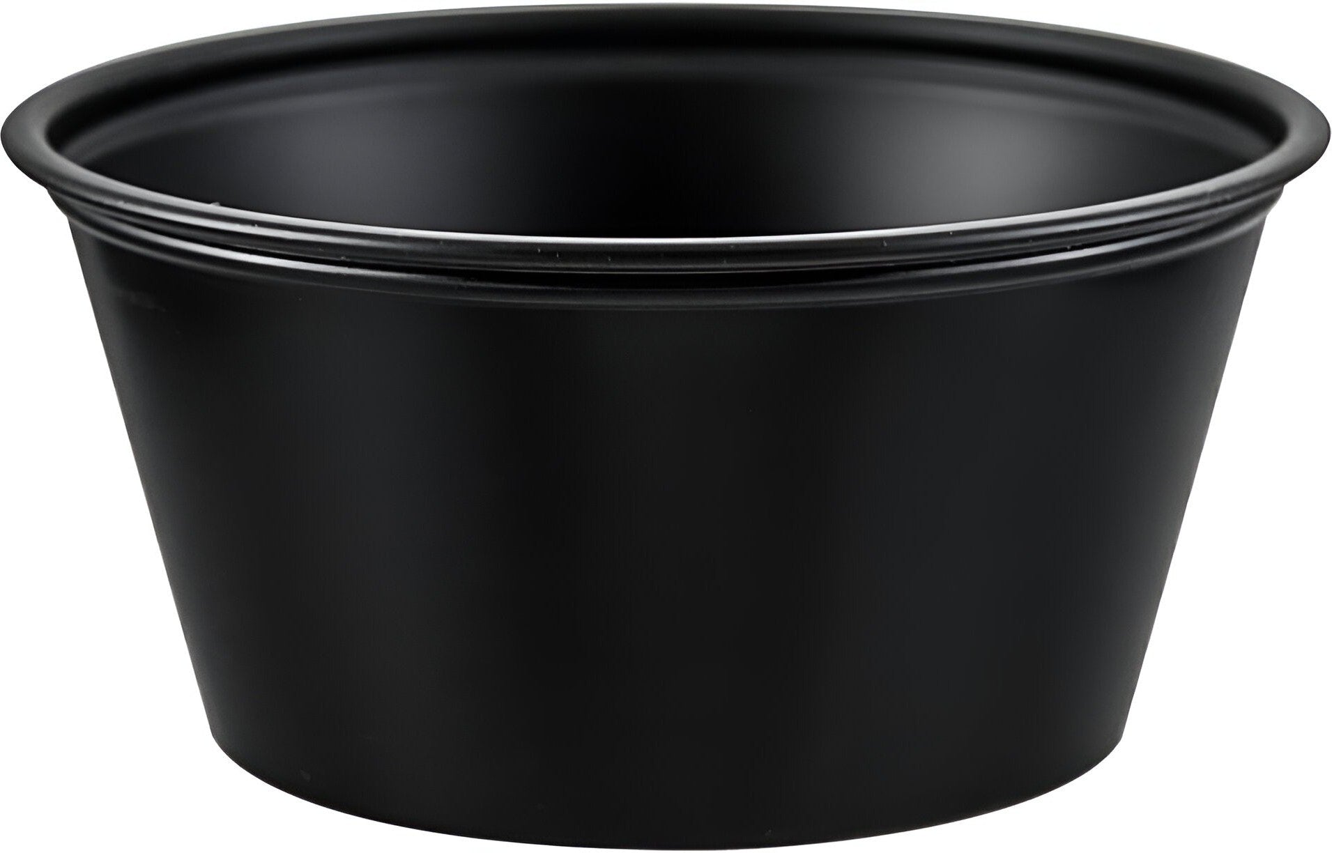 Dart Container - 3.25 Oz Solo Souffles Black Plastic Portion Cups, 250/Cs - P325BLK