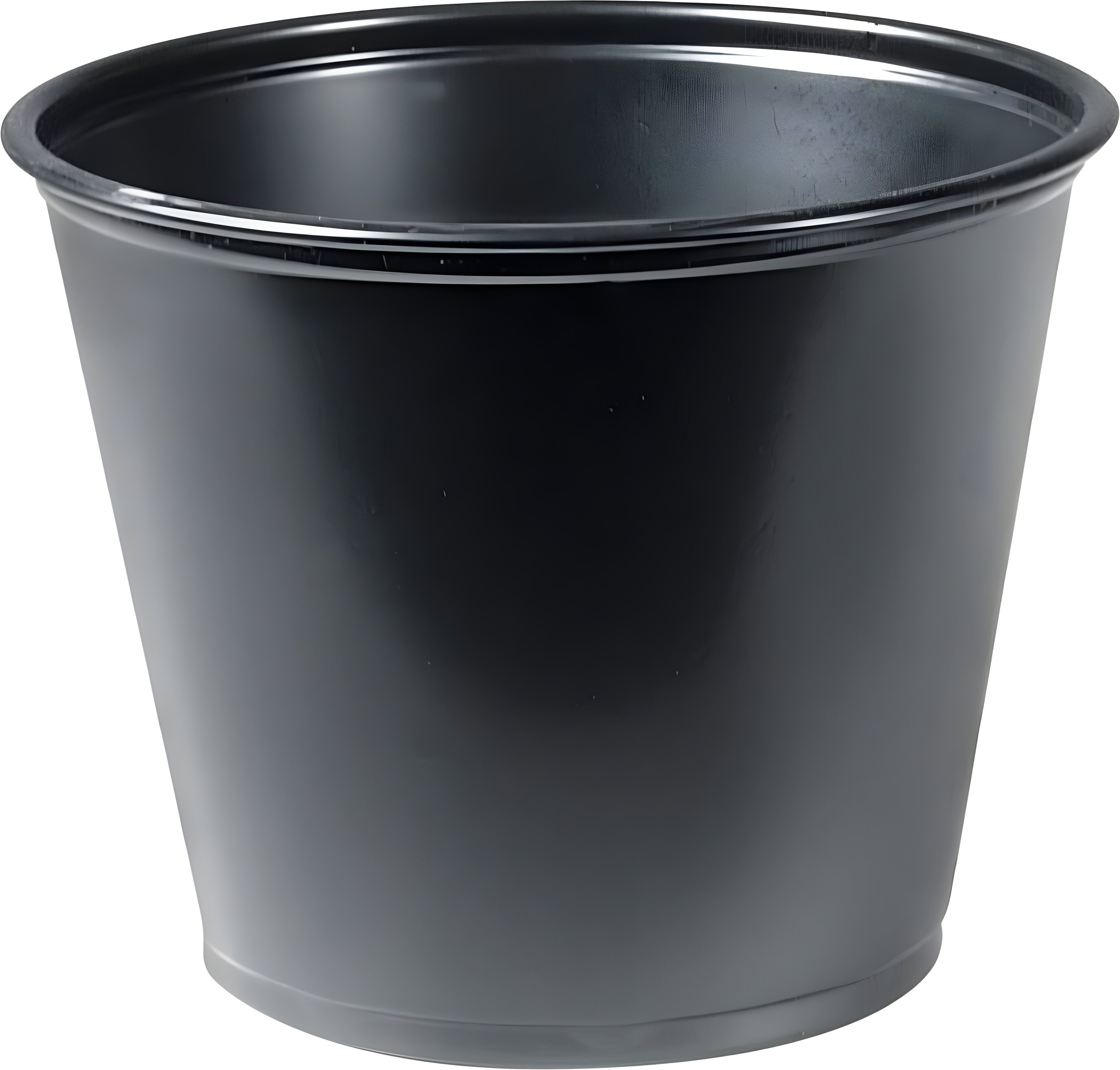 Dart Container - 5.5 Oz Solo Souffles Black Plastic Portion Cups, 2500/Cs - URR55-0001