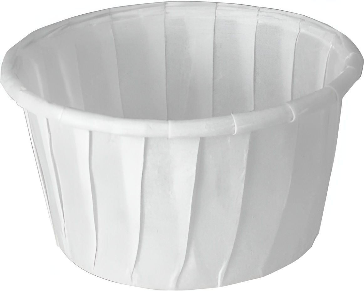 Dart Container - 1.25 Oz Solo White Paper Portion Cups, 250/Cs - 125-2050