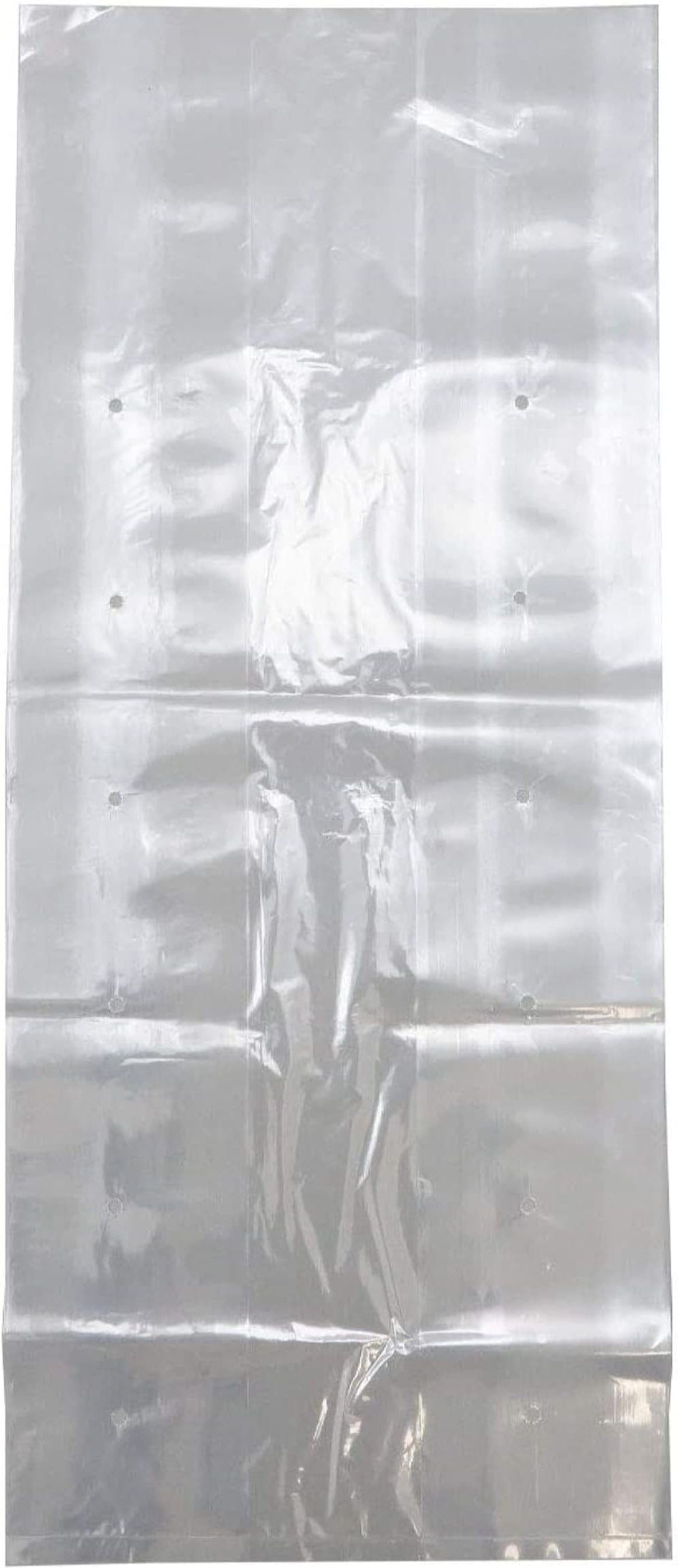 Olympic Plastics - 17" x 26" Vented Clear 5 mil Poly Bags, Non-FDA, 200/Cs - A1726