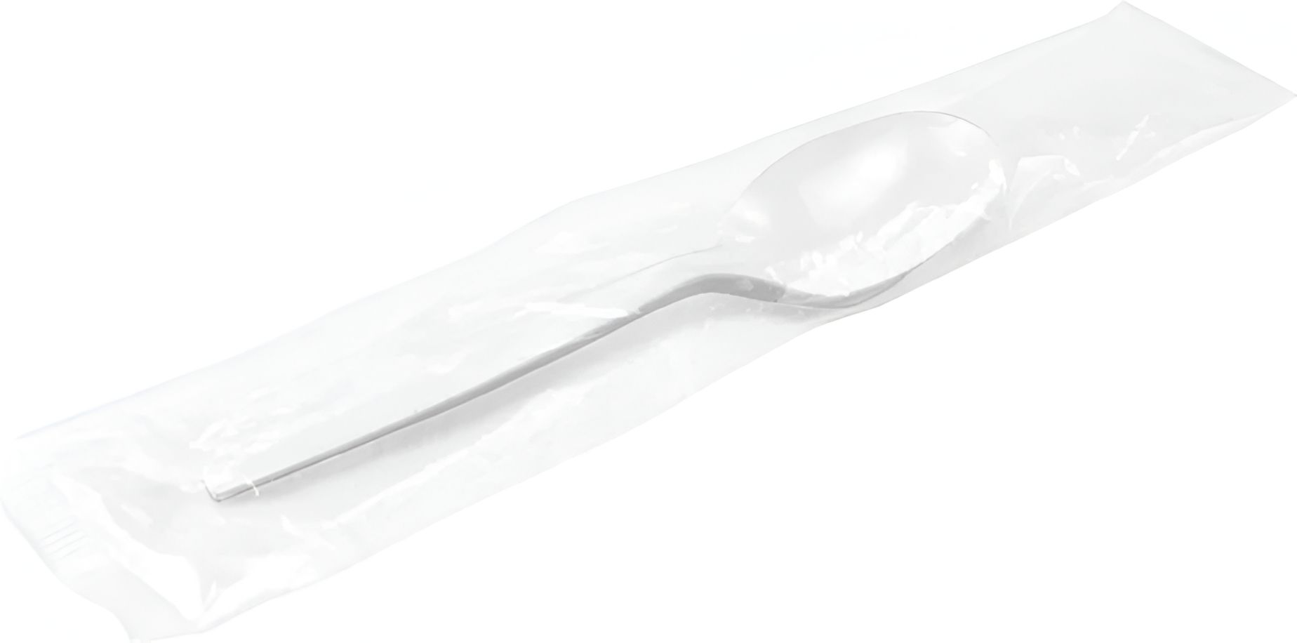 Dart Container - Regal White Soup Spoon Individually Wrapped Medium Weight Cutlery, 1000/Cs - MOW4
