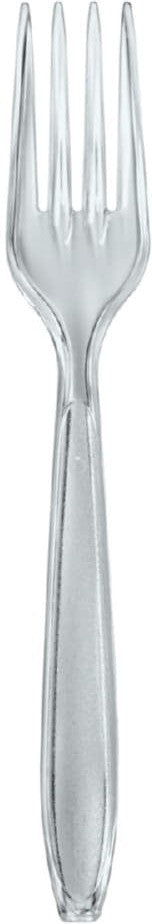 Dart Container - Impress Clear Full Length Heavy Weight Boxed Cutlery Fork, 1000/Cs - HSCFX-0090