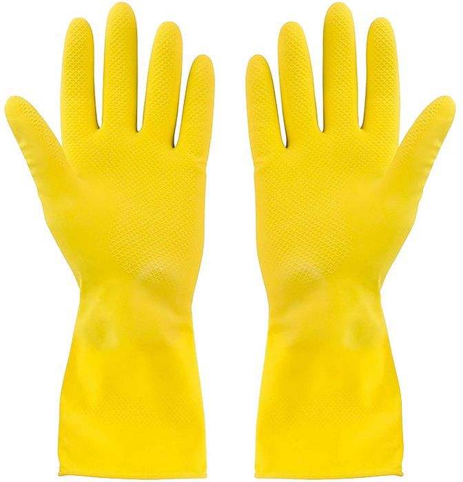 Latoplast - Size 9 Large Yellow Latex Gloves - JVC400013