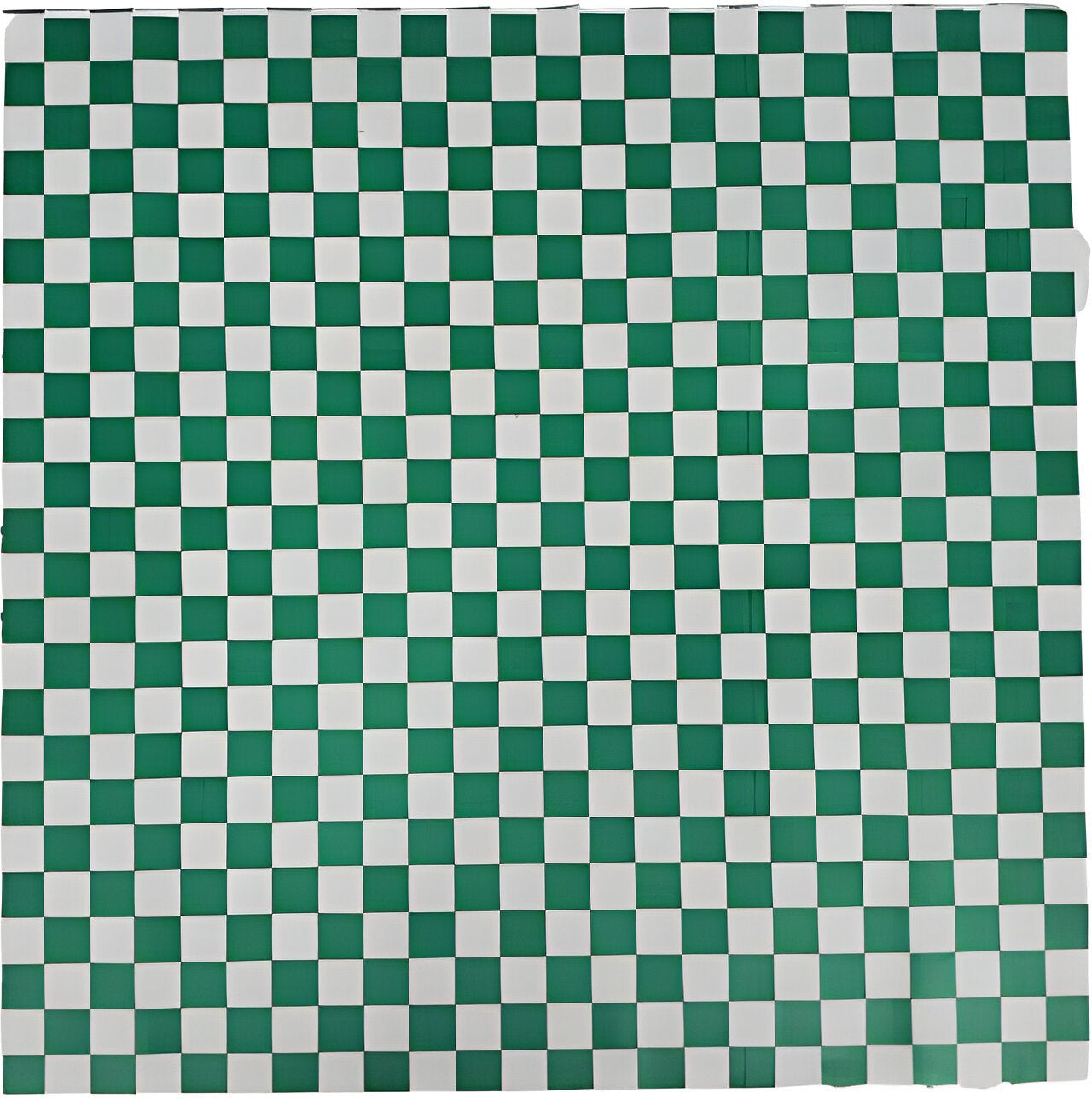 Sanfacon - 14" x 14" Green Grease Resistant Checker Sheets, 1000/Cs - 172063