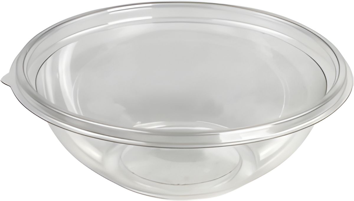 Sabert - 24 Oz Clear Round Plastic Bowl, 300/Cs - 12024T300