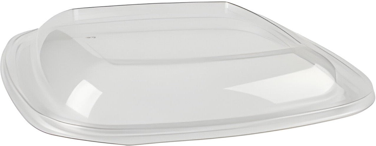Sabert - Clear Square Dome Lid Fits For 15016B500 Plastic Bowls, 500/Cs - 52500B500