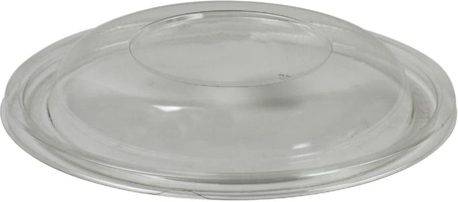Sabert - 24 Oz, 32 Oz, 48 Oz Clear Round Dome Lid Fits For Plastic Bowls, 100/cs- 52048A100