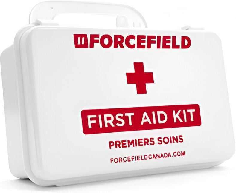 Forcefield - First Aid Kit for 1-5 Employees 10 Unit, Plastic Box, Unitized - 020-50400