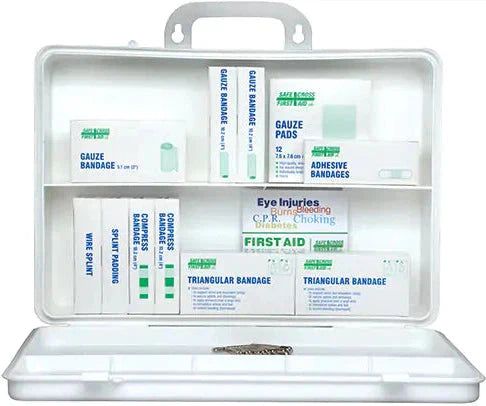 Safecross - First Aid Refill Kit For 6-15 Employees with Plastic Box, 36 Unit - 020-50436