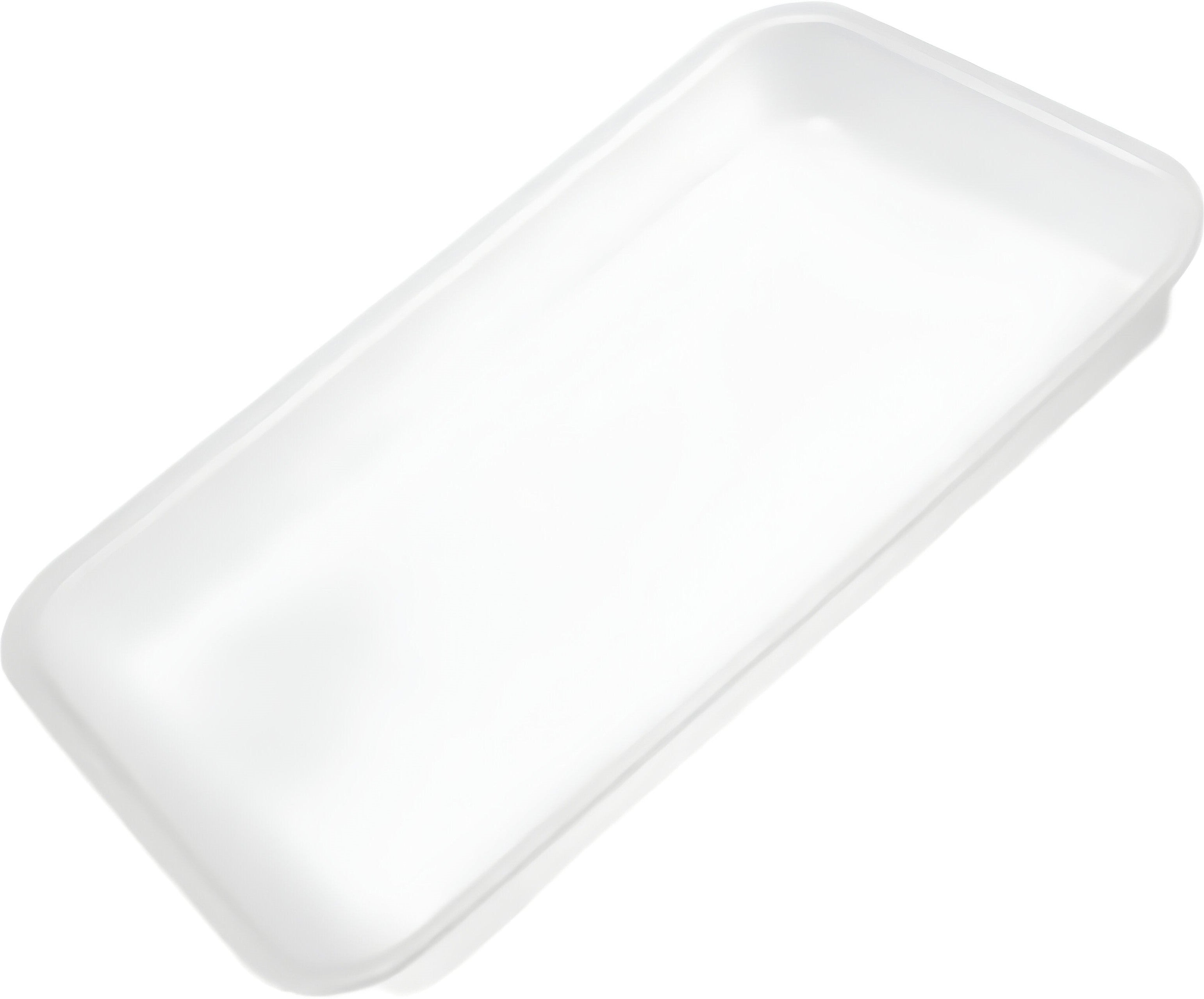 CKF Inc. - 8.66 x 14 x 1.58", 25D White Foam Padded Tray, 100/Cs - 88157