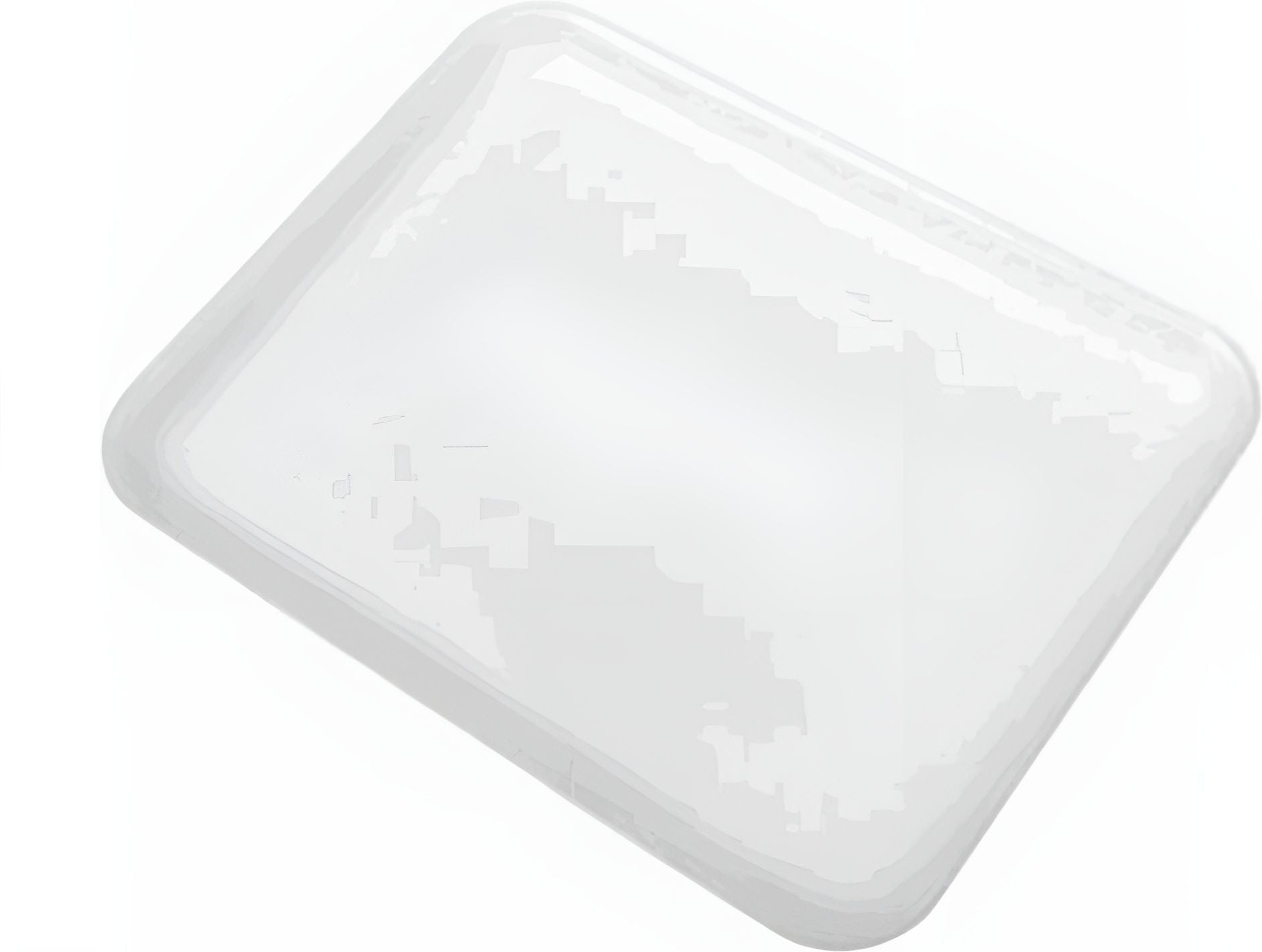 Dyne-A-Pak Inc. - 9.25" x7.25" x.625" 34/4S White Foam Meat Trays, 500 Per Case - 2010340W00