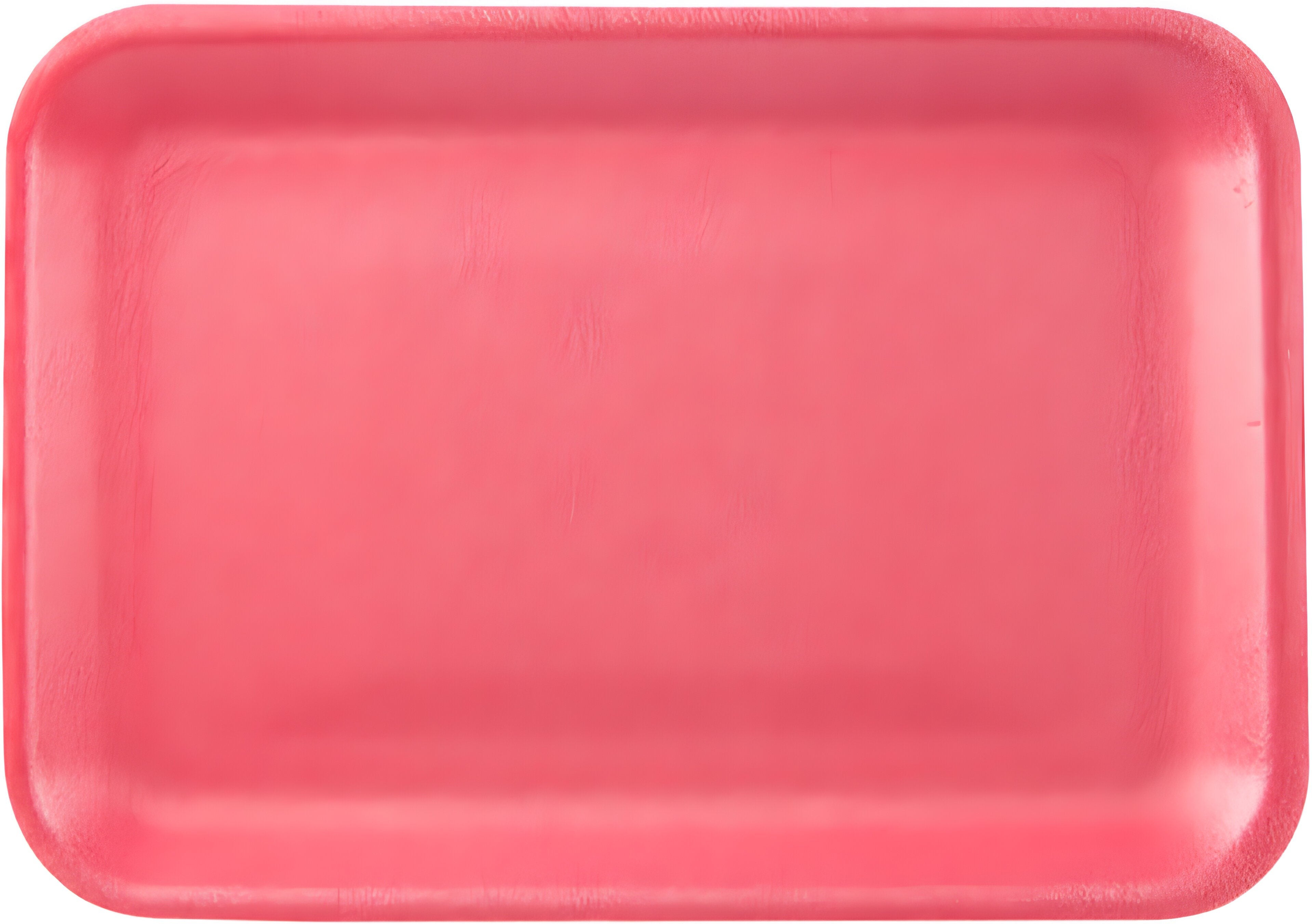 CKF Inc. - 5.8" x 8.3" x 0.5" Dark Rose Pink Foam 2S Tray, 500/Cs - 88062